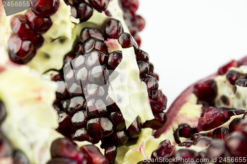 Image of Ripe pomegranate fruit 