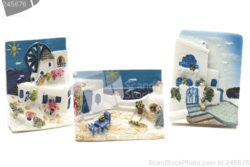Image of greek island souvenirs