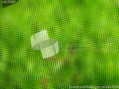 Image of green indistinct background with abstract stripes