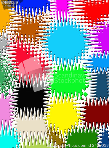 Image of abstract background of multicolor patch