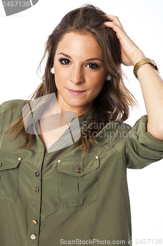 Image of blonde young woman