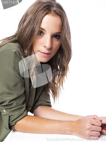 Image of blonde young woman