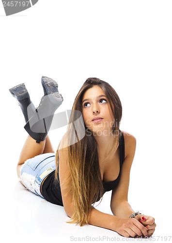 Image of lovely young woman