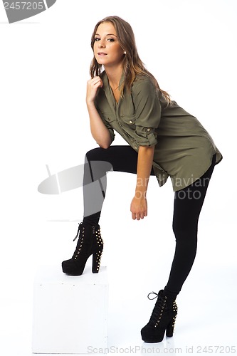 Image of blonde young woman