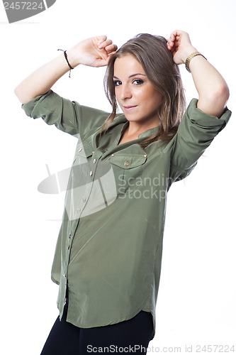 Image of blonde young woman