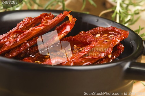 Image of Sun dried tomatoes with olive oil