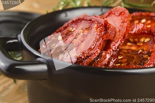 Image of Sun dried tomatoes with olive oil