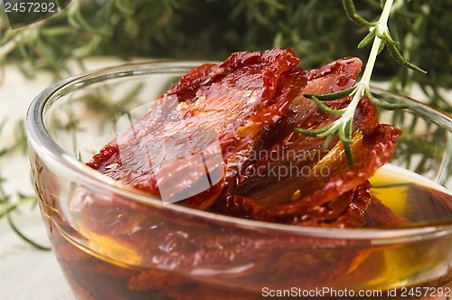 Image of Sun dried tomatoes with olive oil