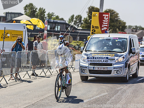 Image of The Cyclist Johnny Hoogerland