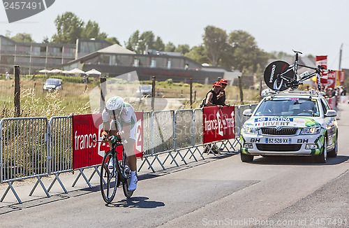 Image of The Cyclist Jonathan Hivert