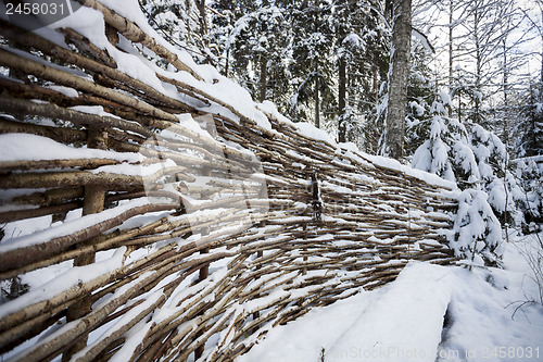 Image of Wattle fence