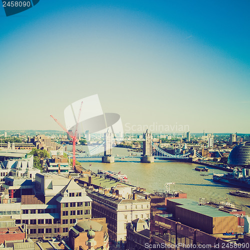 Image of Vintage look Tower Bridge London