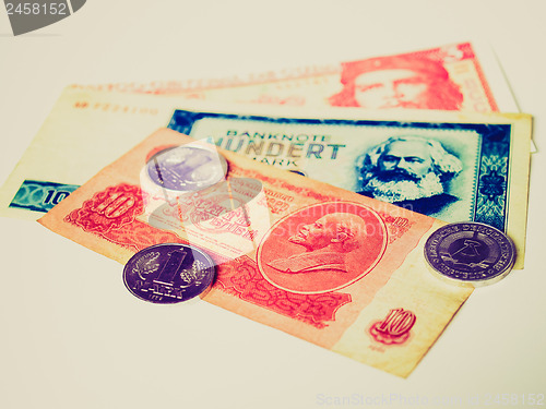 Image of Retro look Money picture