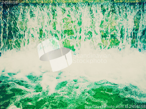 Image of Retro look water background