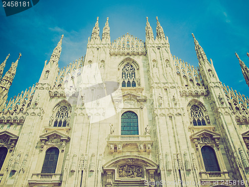 Image of Retro look Duomo, Milan