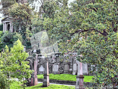 Image of Glasgow cemetery - HDR