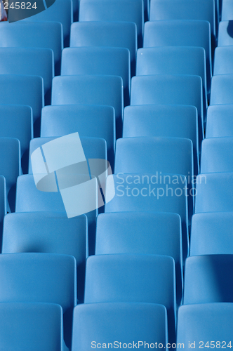 Image of Blue chairs