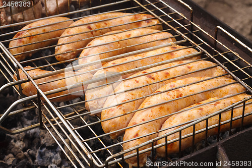 Image of Barbecued pork sausages