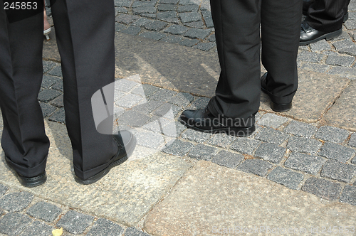 Image of business talk