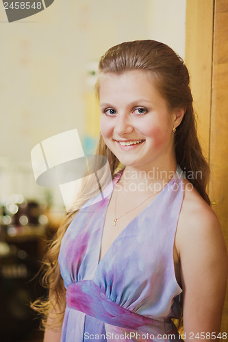 Image of Beautiful Smiling Girl