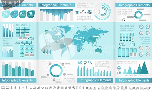 Image of IT Industry Infographic Elements