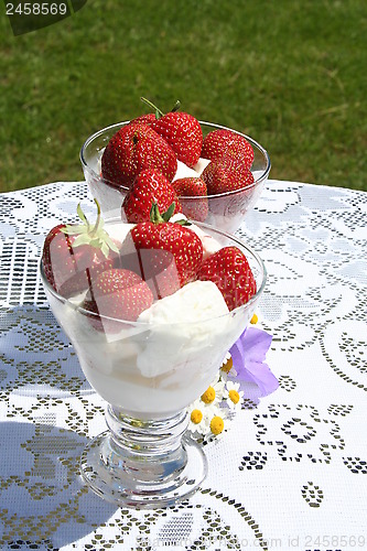 Image of Swedish Midsummer dessert