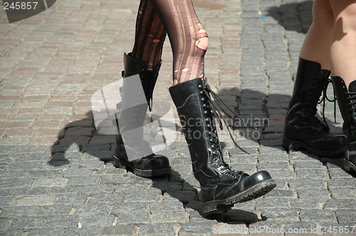 Image of Boots and legs