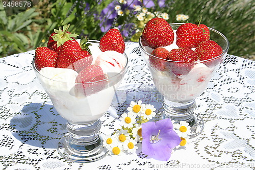 Image of Swedish Midsummer dessert