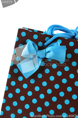 Image of Close-up of a gift bag.