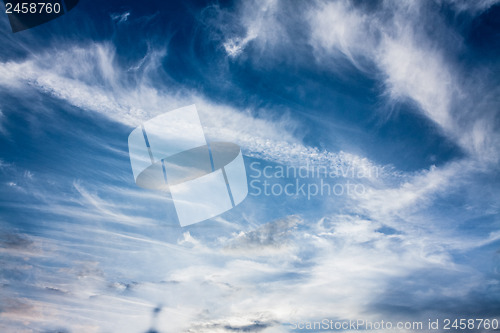 Image of Blue Sky With Clouds