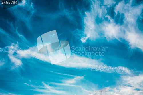 Image of Blue Sky With Clouds