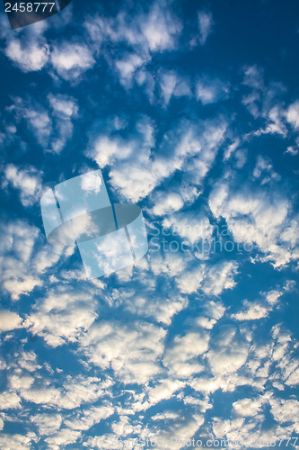 Image of Blue Sky With Clouds