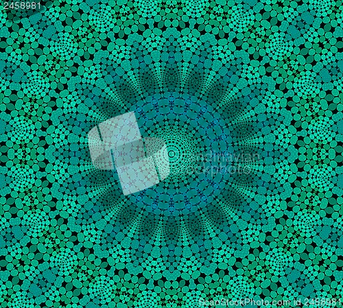 Image of Green background with abstract pattern