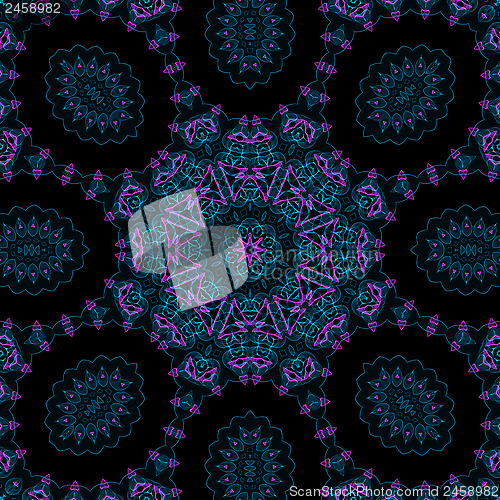 Image of Color digital fume pattern
