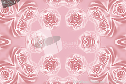 Image of Abstract roses pattern 