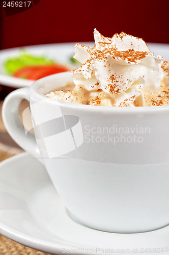 Image of Deliicous coffee closeup