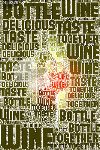 Image of Wine text cloud