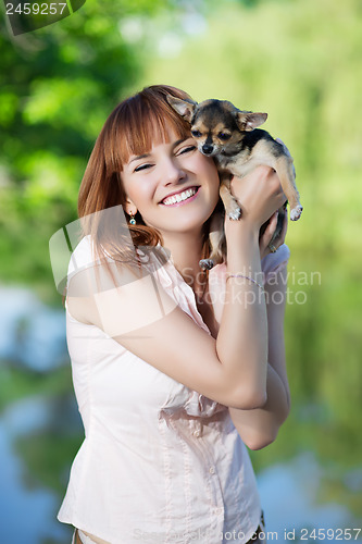 Image of Young red-haired woman