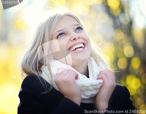 Image of autumn portrait