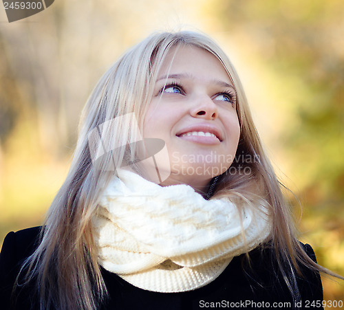 Image of autumn portrait