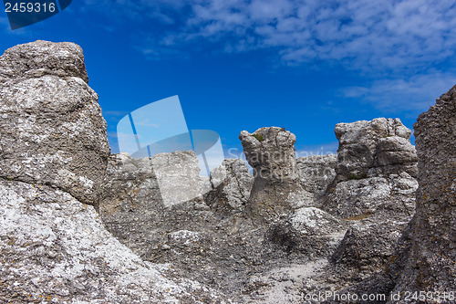 Image of Rock formations on the Swedish coastline