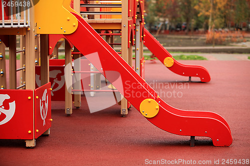 Image of playground slide