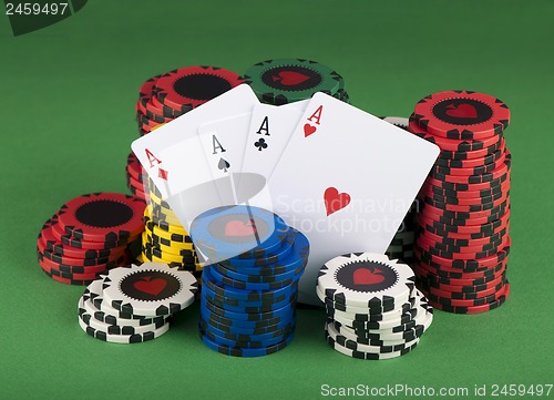 Image of poker chips