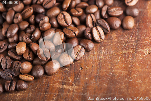 Image of grains of coffee