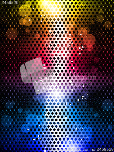 Image of Colorful Rainbow Neon Party Background