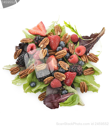 Image of Spring Salad With Berries And Peanuts