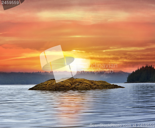 Image of Alaska Sunset