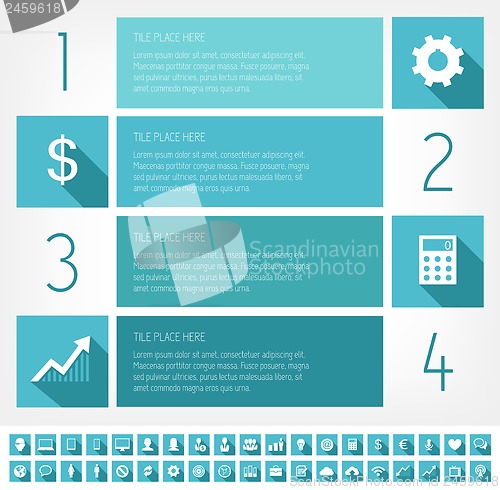 Image of IT Industry Infographic Elements