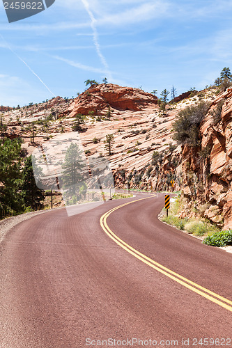 Image of Road in Zion