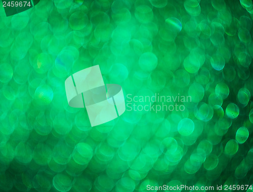 Image of Green Photo Of Bokeh Lights